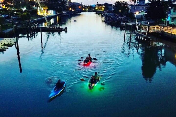 Clear Kayak Glow Tour Treasure Island: LED Night Paddle Through Quiet Canals photo 2