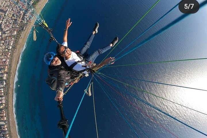Side to Alanya Tandem Paragliding & Beach Visit — Coastal Flight Over the Taurus photo 3