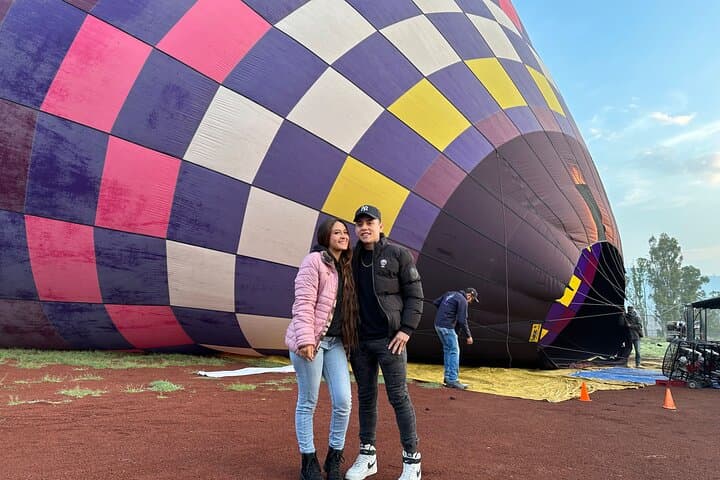Sunrise Hot-Air Balloon Over Teotihuacan with Cave Breakfast & Pyramid Visit photo 6
