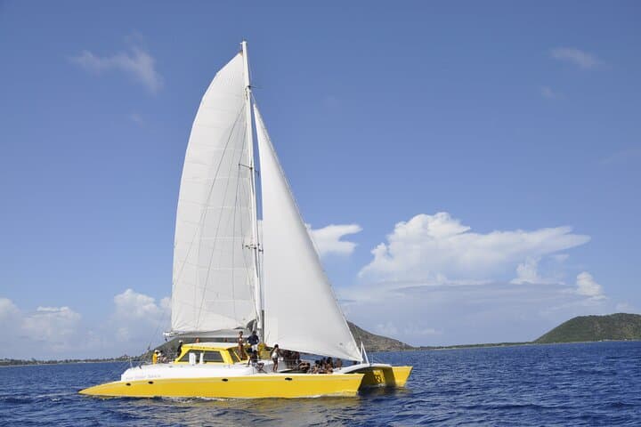 St Kitts to Nevis Catamaran Day Trip — Snorkel Shitten Bay & Pinney's Beach photo 3