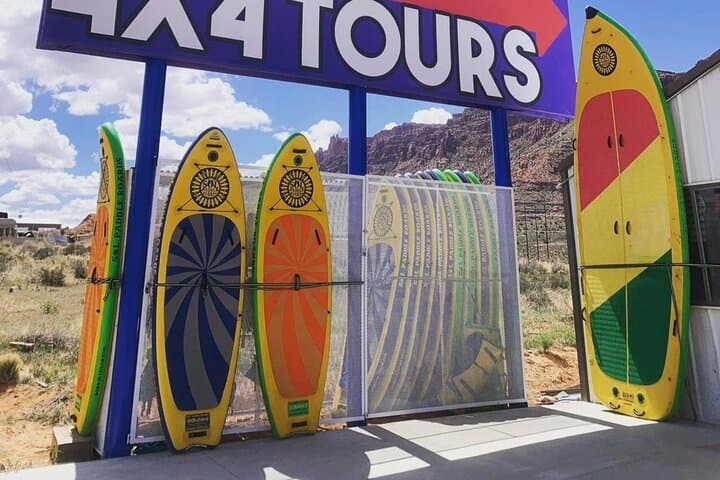 Moab Party Paddle Board Day Rental — Inflatable Group SUP for Colorado River & Kens Lake photo 5