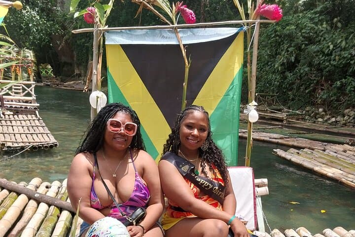 Private Bamboo River Raft and Limestone Foot Massage on Great River, Montego Bay