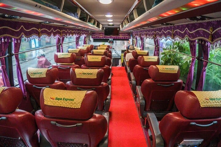 Hanoi to Sapa Limousine: Comfortable 28-Seat Bus Transfer photo 5