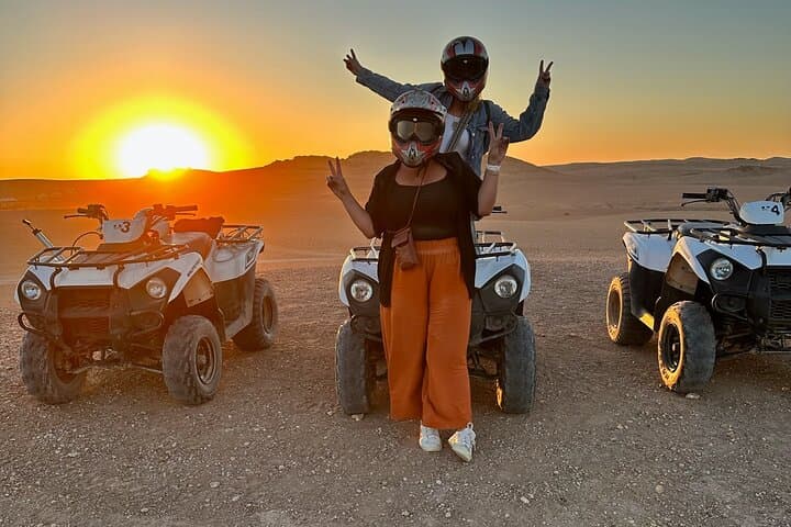 Agafay Desert Sunset: Camel Ride, Quad Biking & Berber Dinner from Marrakech photo 4