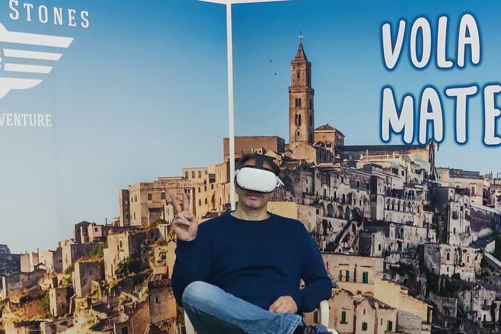 360° VR Flight Over the Sassi di Matera — Immersive Virtual Tour