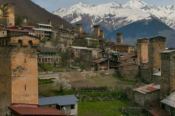 Tbilisi to Mestia: Private One‑Way Tour to Svaneti Towers, Enguri Dam & Dadiani Palace