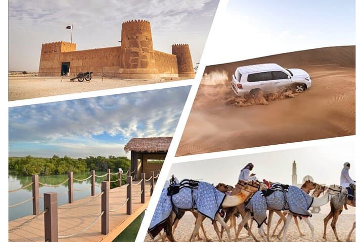 North Qatar Heritage & Desert Safari — Al Zubarah, Zekreet & the Inland Sea Combo