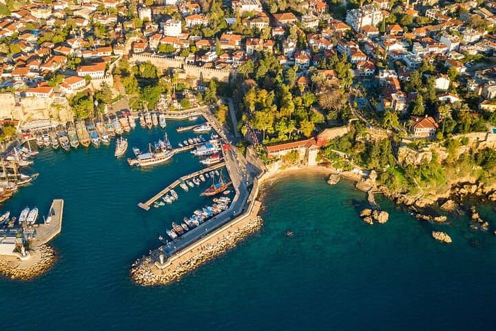 Antalya Full-Day: Duden Waterfalls, Kaleiçi Old Town & Coastal Boat Trip