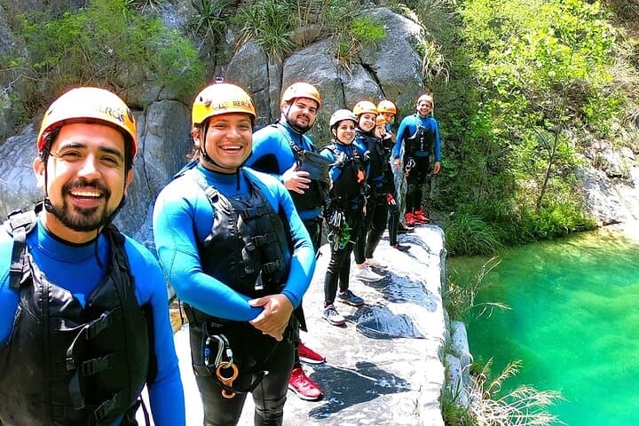 Matacanes Canyon Canyoning: Rappels, Natural Slides & River Jumps from Monterrey photo 4