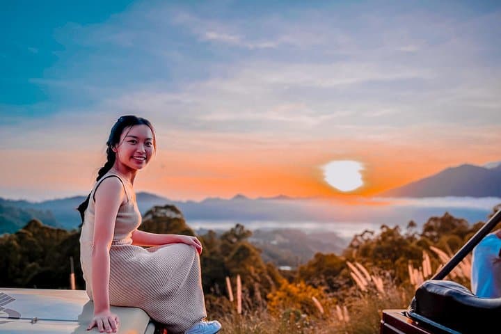 Mount Batur Jeep Sunrise Tour — Kayupadi Views, Black Sand & Hot Springs photo 2