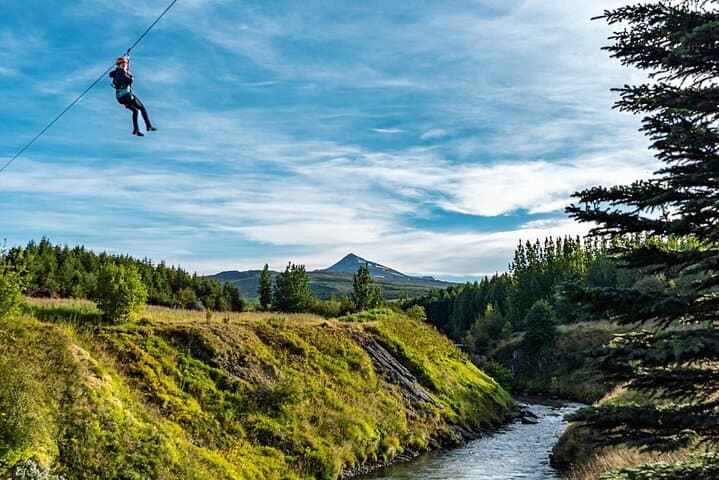 Zipline Through Glerárgil Canyon: Akureyri’s Urban Wilderness Adventure photo 3