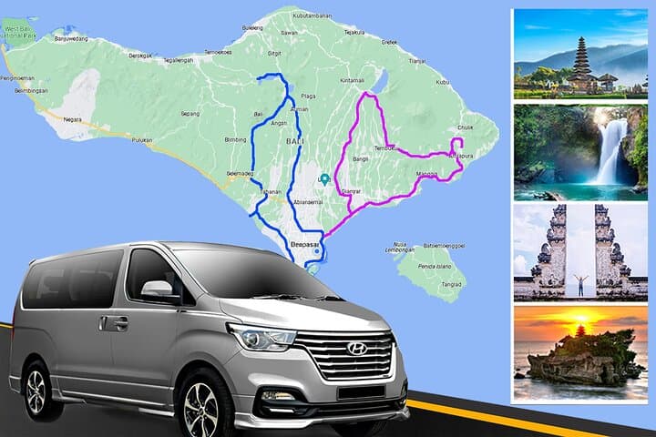 Customizable Bali Private Van Tours — 10-Seater Luxury Minibus