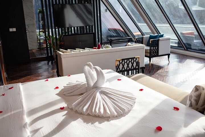 Overnight Halong Bay Cruise: President Sun Terrace Suite with Kayaking, Tai Chi & Squid Fishing photo 3