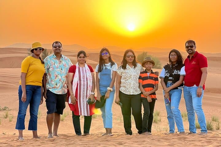 Dubai Evening Desert Safari: Dune Bashing, Bedouin Camp & Sunset BBQ photo 2