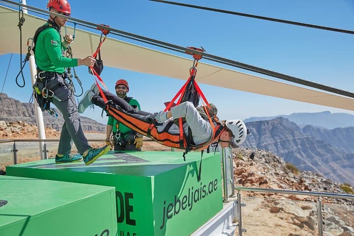 Jebel Jais World's Longest Zipline: 2.83 km Flight from Dubai photo 2