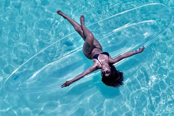 Clear Kayak Drone Photoshoot Montego Bay — Crystal-Hull Video Sessions on the Caribbean