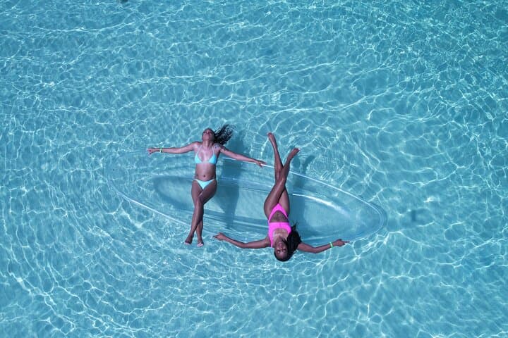 Clear Kayak Drone Photoshoot Montego Bay — Crystal-Hull Video Sessions on the Caribbean photo 6