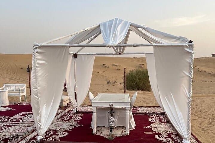 Private Desert Dinner & Dune Safari with Camel Ride and Sand Boarding in Dubai photo 3