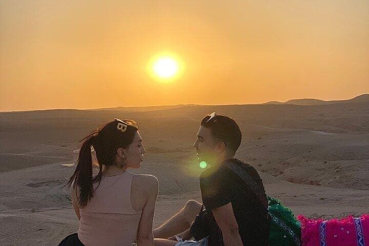 Agafay Desert Sunset Dinner & Quad Bike Experience from Marrakech