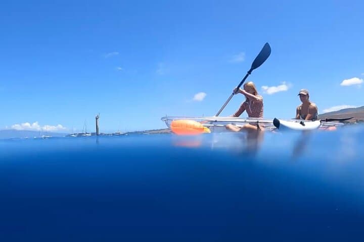 Clear-Bottom Glassy Kayak Rental in Maui — Makena Tandem Experience photo 2