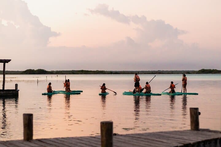 Sunrise Paddle on Bacalar Lagoon: SUP and Kayak Tour Guide
