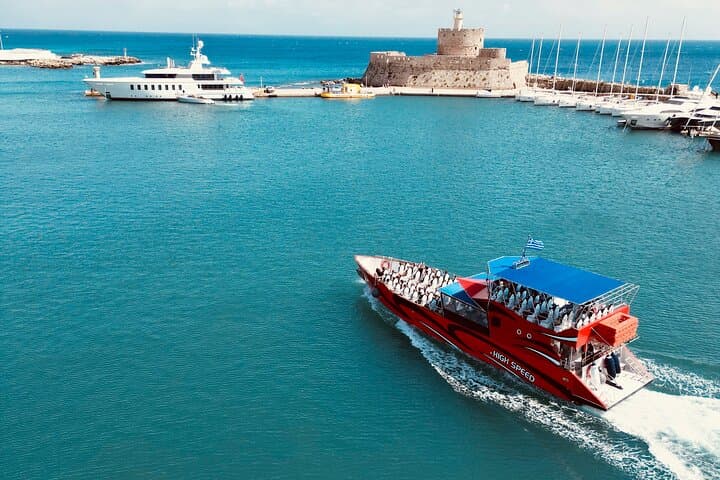 High-Speed Sunset Cruise to Symi Island: 3 Hours to Explore the Fishing Harbor photo 4