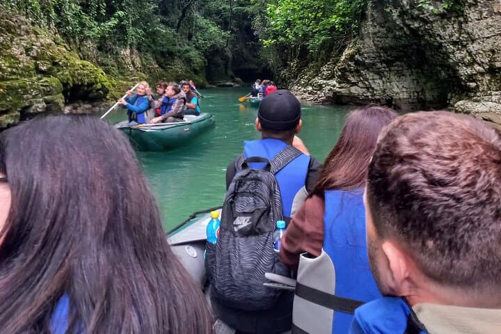 Kutaisi Day Tour: Prometheus Cave, Okatse Hanging Trail & Martvili Canyon photo 1