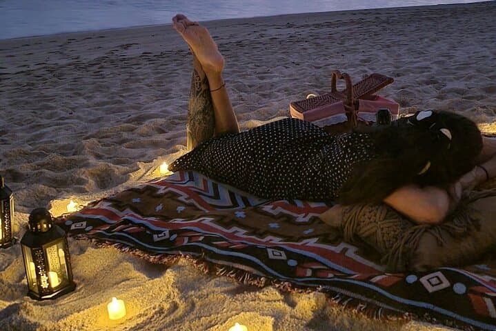 Private 2-Day Virgin Beach Camper Retreat — Romantic Beachside Camping in Bali