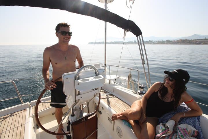 Marbella Private Sailboat Cruise to Punta Baños — 3-Hour Swim, Snorkel & Snacks photo 3
