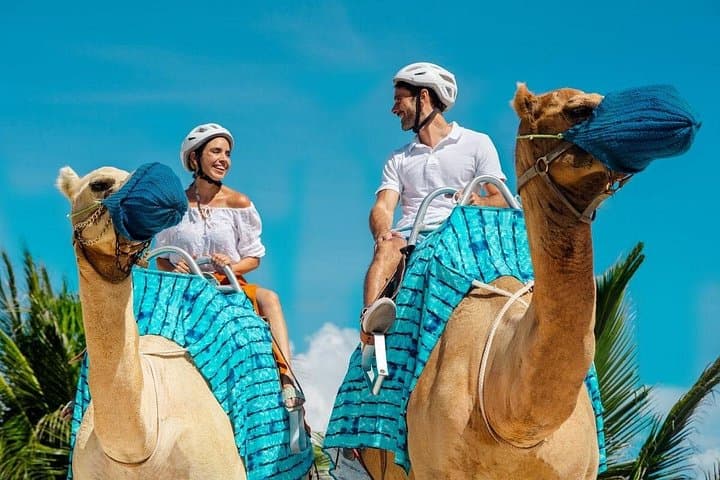 Half-Day Parasailing and Camel Caravan at Maroma Beach — Riviera Maya Combo Adventure photo 1