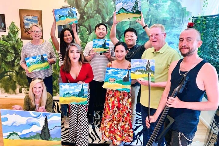 Sip and Paint in San Francisco: Paint, Pour, and Learn in a Two-Hour Studio Session photo 5
