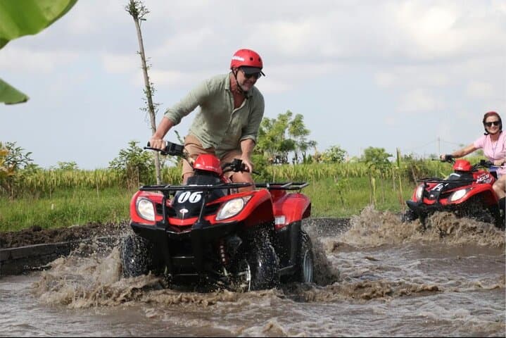 Ubud ATV Quad Bike Adventure: Private Guided Ride Through Rice Fields & Jungle