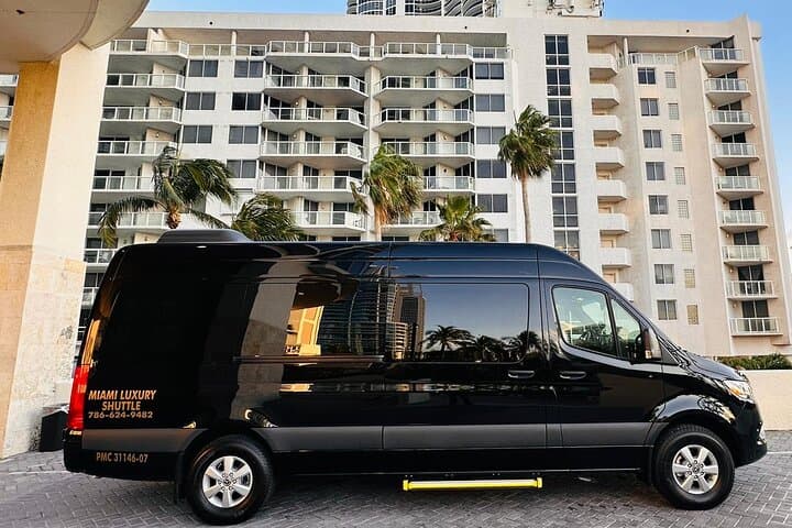 Private Van Transfer: Miami Airport to Port of Miami (Up to 14 Pax)