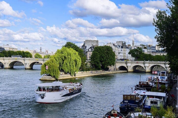 Electric Seine River Guided Cruise in Paris — Live Guide & Monument Views photo 2