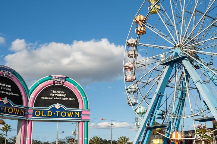 Old Town Kissimmee Attraction Tickets: Mortem Manor, Ferris Wheel & Family Fun