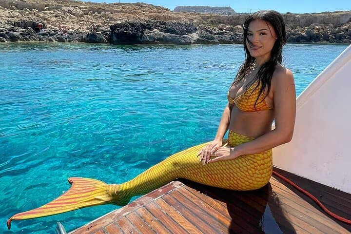 Family Mermaid Cruise in Protaras — 2.5-Hour Cape Greco Blue Lagoon Adventure photo 1