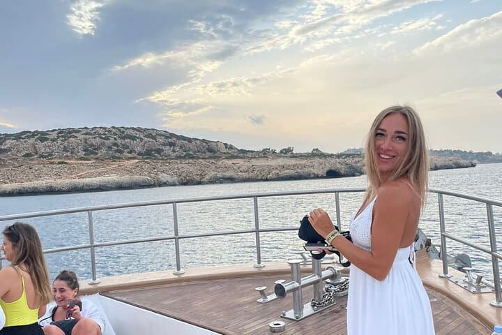 Protaras Sunset Cruise: Fig Tree Bay, Cape Greco & Blue Lagoon in 3 Hours photo 5