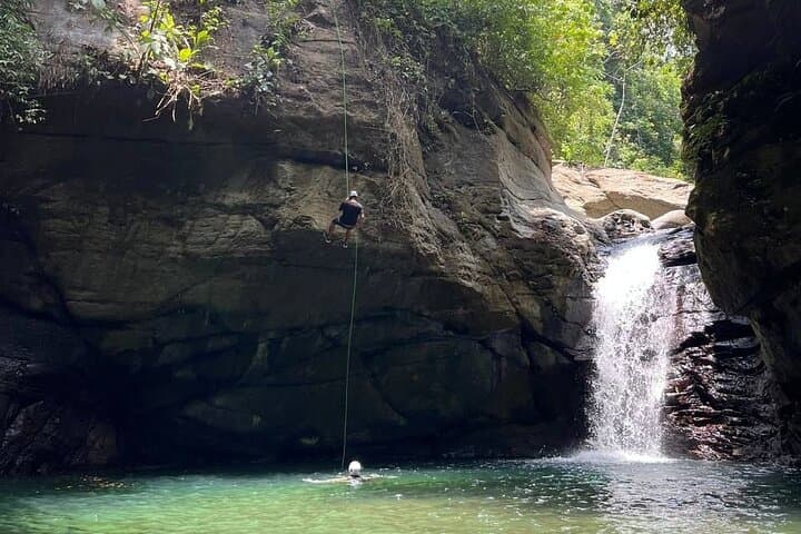 Diamante Waterfall Canyoning — 150ft Rappels in Quepos' Pacific Canyons photo 4