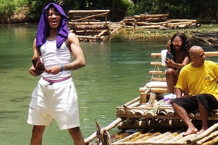 Blue Hole and River Rafting in Ocho Rios: Swim, Climb, and Bamboo Raft Adventure photo 4