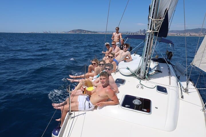 Private Skipper Sailing Tour in Barcelona — Port Olímpic to Port Vell by Dufour 44 photo 3
