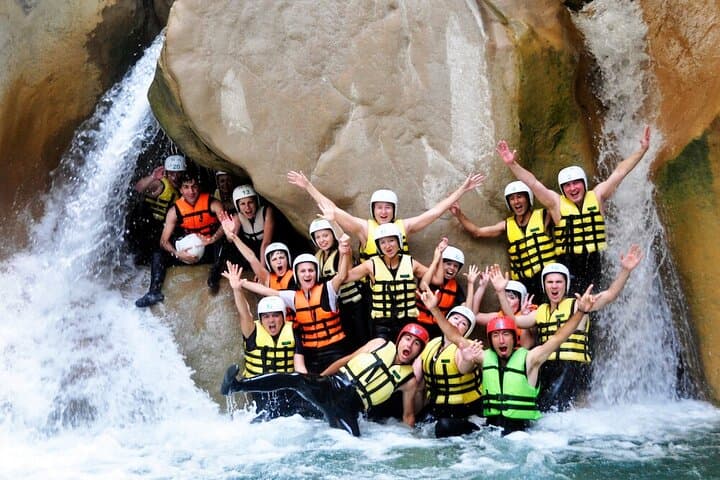 Köprülü Canyon 3‑in‑1: Rafting, Canyoning & Zipline Adventure from Alanya