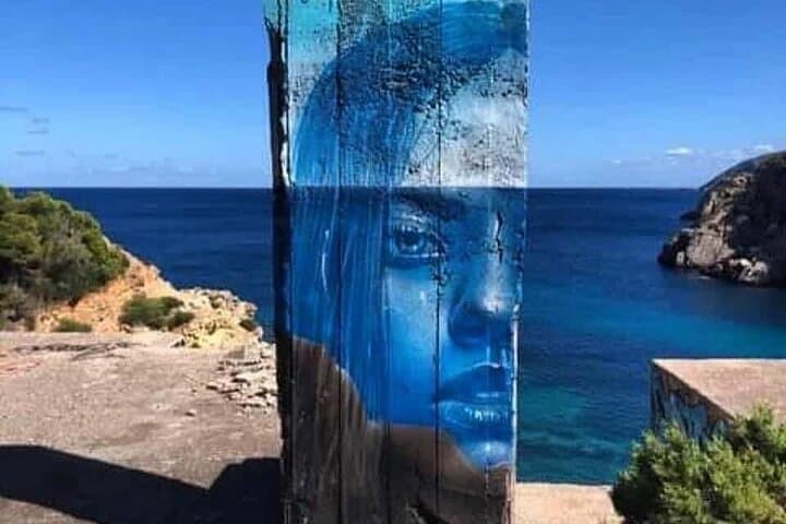 Graffiti and Snorkeling at Cala Conta — Ibiza Beach Art & Snorkel Experience photo 4