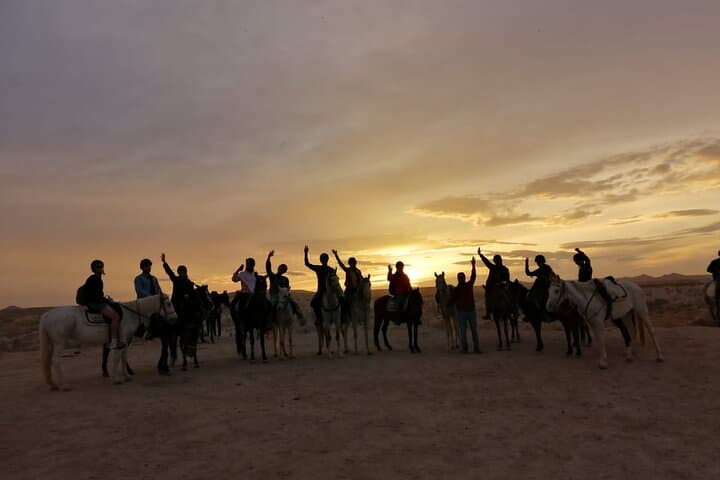 Sunset Horseback Ride Through Cappadocia's Valleys