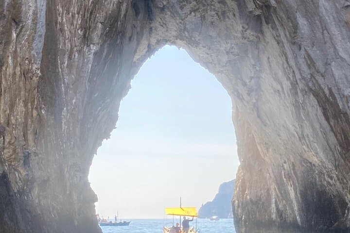 Private Capri Boat Tour: Hidden Caves, Blue Grotto & Swimming Stops photo 2