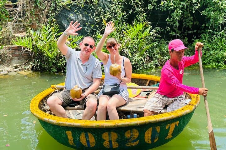 Cycling the Sunset Countryside of Hoi An: Buffalo Rides, Basket Boats & Home Cooking