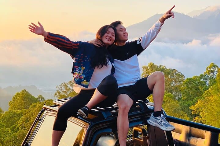 Mount Batur Jeep Sunrise Tour: Black Lava Fields, Black Sand & Hot Springs photo 4