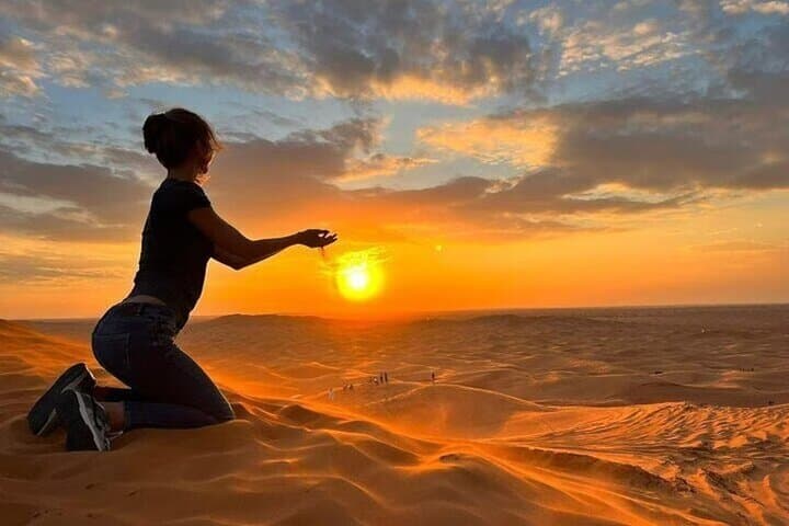 Private Sunset Desert Safari in Dubai — Extreme Dune Bashing & Camel Rides photo 5