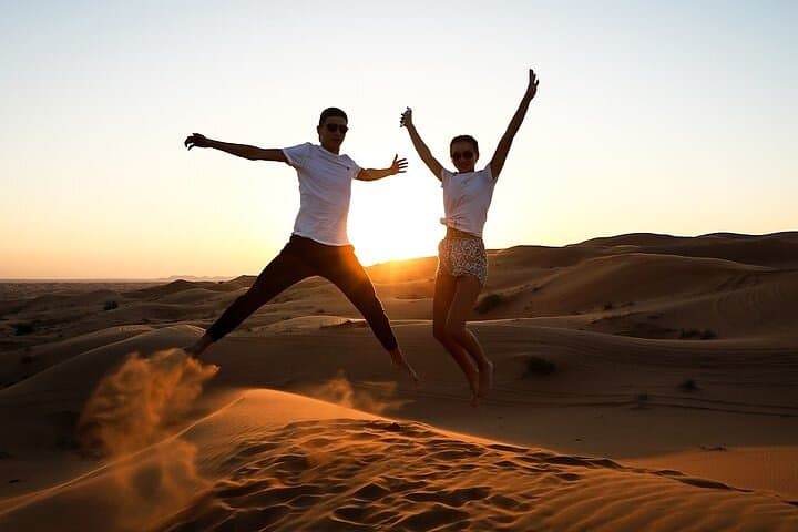 Private Sunset Desert Safari in Dubai — Extreme Dune Bashing & Camel Rides photo 4