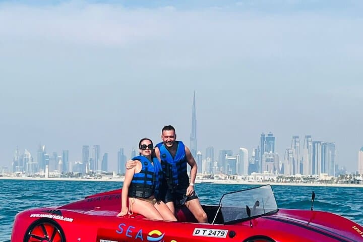 Dubai Jet Car Experience: Drive a Supercar Replica on the Water photo 4