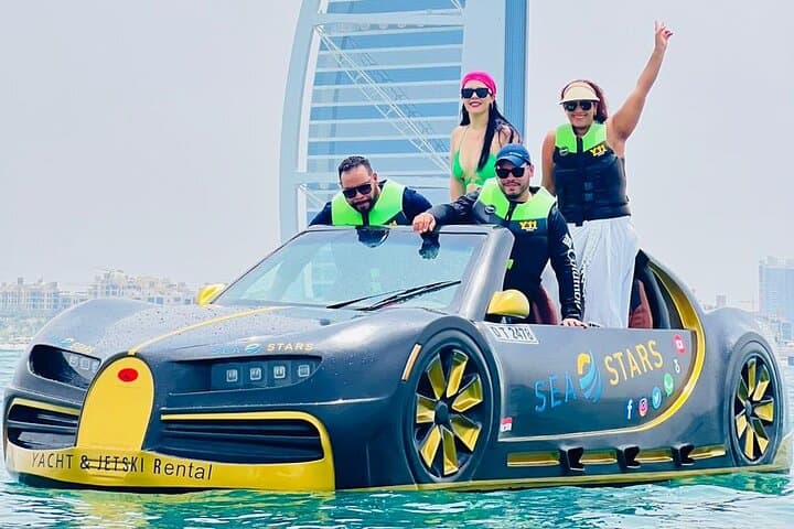 Dubai Jet Car Experience: Drive a Supercar Replica on the Water photo 2